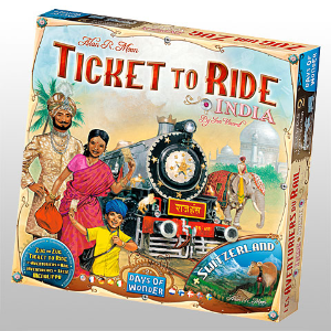 Ticket to Ride: India & Switzerland