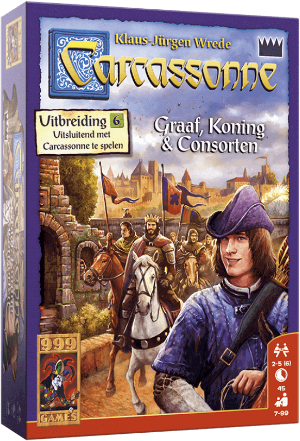 Carcassonne: Graaf, Koning en Consorten