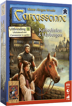 Carcassonne: Kathedralen en Herbergen