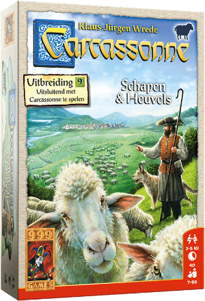 Carcassonne: Schapen en Heuvels