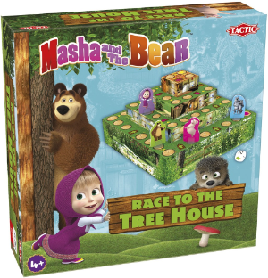 Masha and the Bear Race to the Treehouse