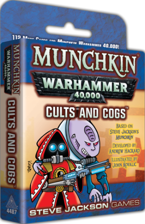 Munchkin Warhammer 40k Cults and Cogs