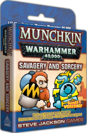 Munchkin Warhammer 40k Savagery and Sorcery