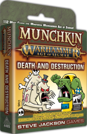 Munchkin Warhammer Age of Sigmar Death and Destruction